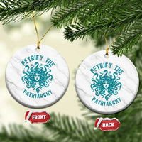 Sexual Assault Awareness Ceramic Ornament Petrify The Patriarchy Medusa Feminism