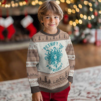 Sexual Assault Awareness Ugly Christmas Sweater Petrify The Patriarchy Medusa Feminism