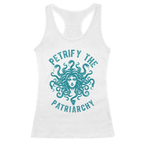 Sexual Assault Awareness Racerback Tank Top Petrify The Patriarchy Medusa Feminism