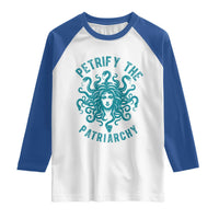 Sexual Assault Awareness Raglan Shirt Petrify The Patriarchy Medusa Feminism