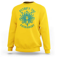 Sexual Assault Awareness Sweatshirt Petrify The Patriarchy Medusa Feminism