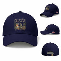 Only You Can Prevent Dumpster Fires Baseball Cap Funny Raccoon Mental Health Meme