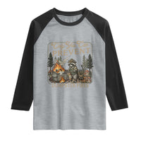 Only You Can Prevent Dumpster Fires Raglan Shirt Funny Raccoon Mental Health Meme