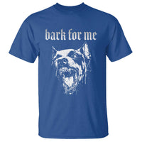 Bark For Me T Shirt Gothic Dog Graphic