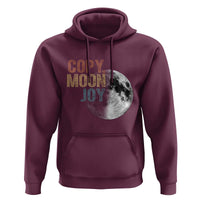 Copy Moon Joy Hoodie Funny Lunar Quote Graphic