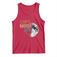 Copy Moon Joy Tank Top Funny Lunar Quote Graphic