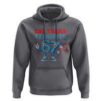 250th America Anniversary Hoodie Funny Italian Brainrot Meme 4th of July