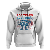250th America Anniversary Hoodie Funny Italian Brainrot Meme 4th of July