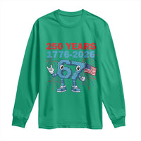 250th America Anniversary Long Sleeve Shirt Funny Italian Brainrot Meme 4th of July
