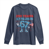 250th America Anniversary Long Sleeve Shirt Funny Italian Brainrot Meme 4th of July