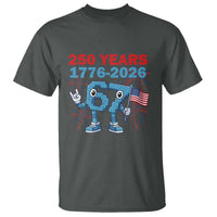 250th America Anniversary T Shirt Funny Italian Brainrot Meme 4th of July