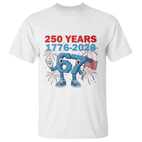 250th America Anniversary T Shirt Funny Italian Brainrot Meme 4th of July