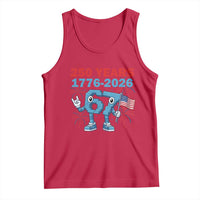 250th America Anniversary Tank Top Funny Italian Brainrot Meme 4th of July