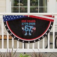 250th America Anniversary Patriotic Fan Flag Funny Italian Brainrot Meme 4th of July