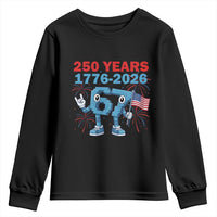 250th America Anniversary Youth Sweatshirt Funny Italian Brainrot Meme 4th of July