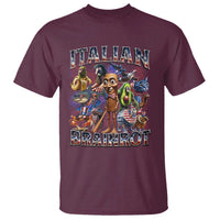 Funny Italian Brainrot Meme 4th of July T Shirt