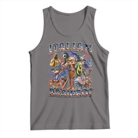 Funny Italian Brainrot Meme 4th of July Tank Top