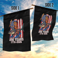 250th America Anniversary Garden Flag Funny Tung Tung Tung Sahur Tralalero Tralala 4th of July