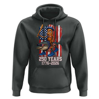 250th America Anniversary Hoodie Funny Tung Tung Tung Sahur Tralalero Tralala 4th of July