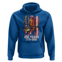 250th America Anniversary Hoodie Funny Tung Tung Tung Sahur Tralalero Tralala 4th of July