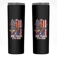 250th America Anniversary Skinny Tumbler Funny Tung Tung Tung Sahur Tralalero Tralala 4th of July