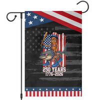 250th America Anniversary Patriotic Garden Flag Funny Tung Tung Tung Sahur Tralalero Tralala 4th of July