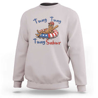 Tung Tung Tung Sahur Italian Brainrot 4th of July Sweatshirt