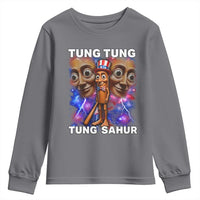 Tung Tung Sahur Italian Brainrot 4th Of July Meme Youth Sweatshirt