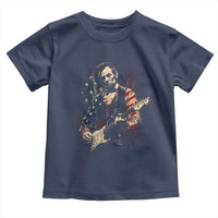 Abraham Lincoln Playing Guitar 4th of July Toddler T Shirt