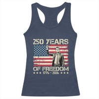 America 250 Years Racerback Tank Top Charlie Kirk American Flag Freedom