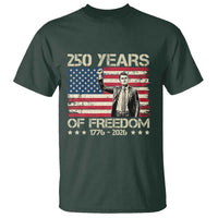 America 250 Years T Shirt Charlie Kirk American Flag Freedom