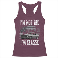 I'm Not Old I'm Classic Racerback Tank Top Retro American Muscle Car Classic USA
