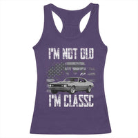 I'm Not Old I'm Classic Racerback Tank Top Retro American Muscle Car Classic USA