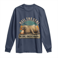 Neil The Seal Become Ungovernable Long Sleeve Shirt Funny Elephant Seal Meme