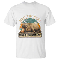 Neil The Seal Become Ungovernable T Shirt Funny Elephant Seal Meme