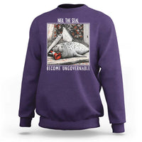 Neil The Seal Become Ungovernable Sweatshirt Vintage Elephant Seal Animal Meme