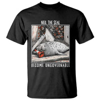 Neil The Seal Become Ungovernable T Shirt Vintage Elephant Seal Animal Meme