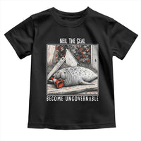 Neil The Seal Become Ungovernable Toddler T Shirt Vintage Elephant Seal Animal Meme