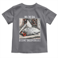 Neil The Seal Become Ungovernable Toddler T Shirt Vintage Elephant Seal Animal Meme
