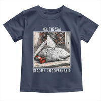 Neil The Seal Become Ungovernable Toddler T Shirt Vintage Elephant Seal Animal Meme
