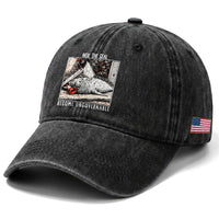 Neil The Seal Become Ungovernable Washed Cotton Baseball Cap Vintage Elephant Seal Animal Meme