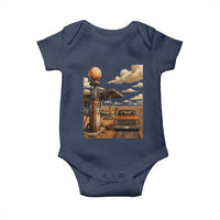Highway 66 Classic Gas Pump Desert Classic Pickup Truck Car Lover Baby Onesie