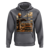 Highway 66 Classic Gas Pump Desert Classic Pickup Truck Car Lover Hoodie