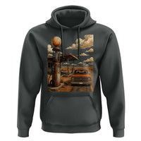 Highway 66 Classic Gas Pump Desert Classic Pickup Truck Car Lover Hoodie