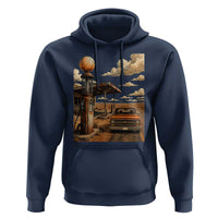 Highway 66 Classic Gas Pump Desert Classic Pickup Truck Car Lover Hoodie