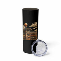 Highway 66 Classic Gas Pump Desert Classic Pickup Truck Car Lover Skinny Tumbler