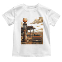 Highway 66 Classic Gas Pump Desert Classic Pickup Truck Car Lover Toddler T Shirt