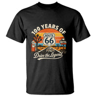 Vintage Highway 66 100th Anniversary 2026 Americana Road Trip Souvenir T Shirt