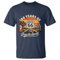 Vintage Highway 66 100th Anniversary 2026 Americana Road Trip Souvenir T Shirt