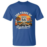 Vintage Highway 66 100th Anniversary 2026 Americana Road Trip Souvenir T Shirt